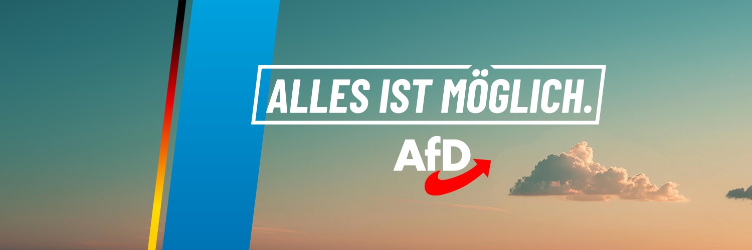 AfD Sachsen-Anhalt's banner