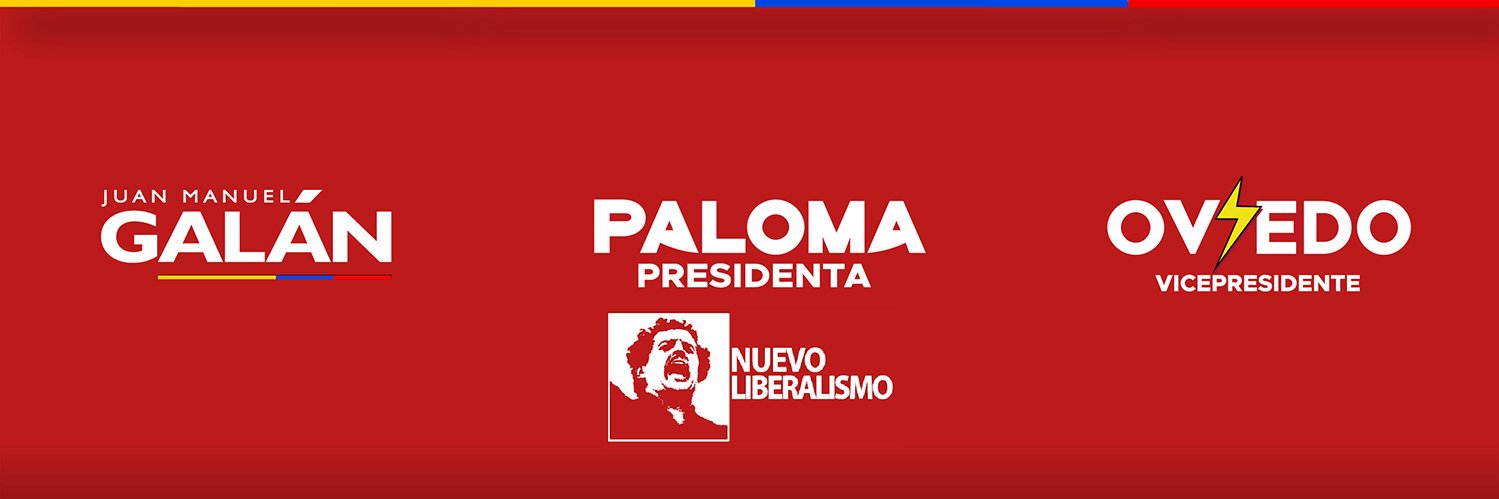 Juan Manuel Galán's banner