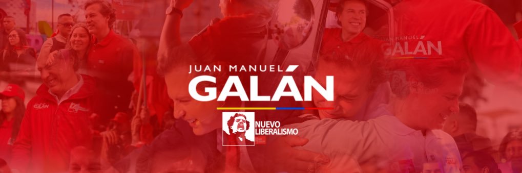 Juan Manuel Galán's banner