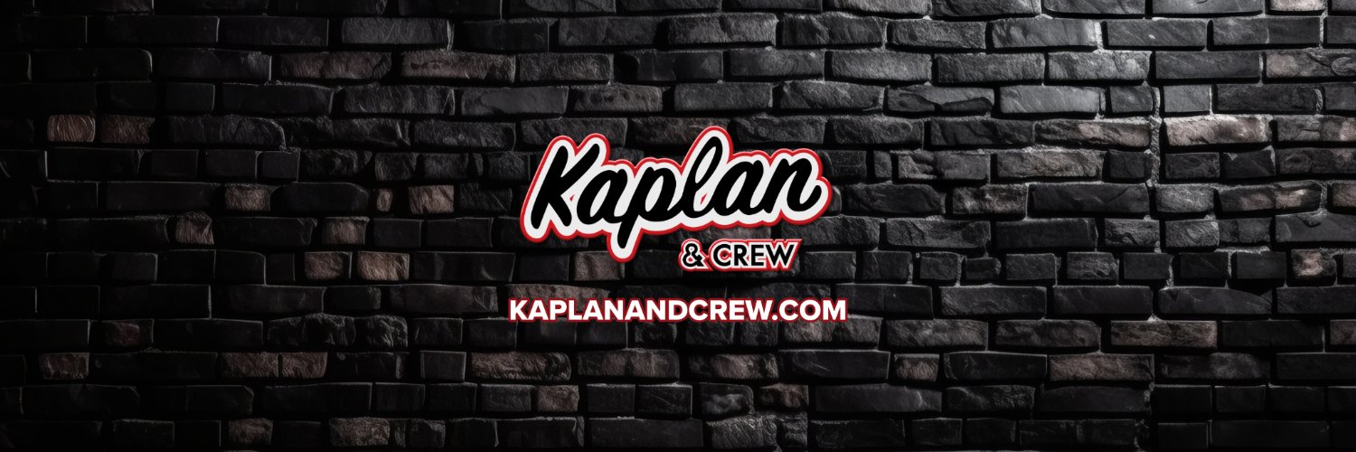 Kaplan and Crew's banner