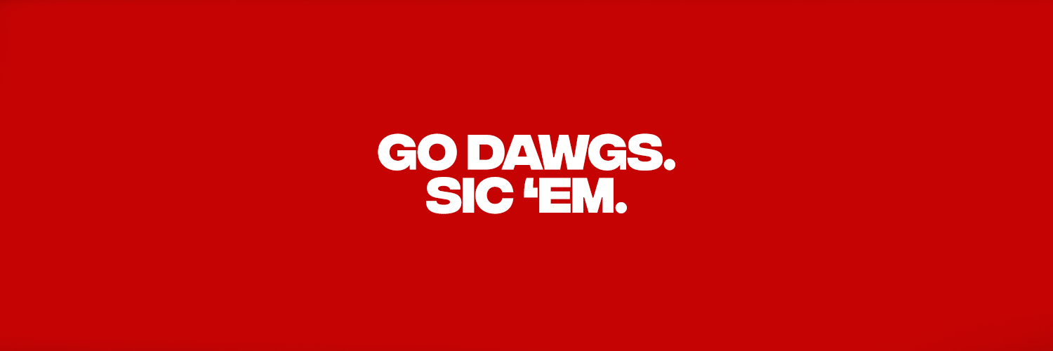 Georgia Bulldogs's banner