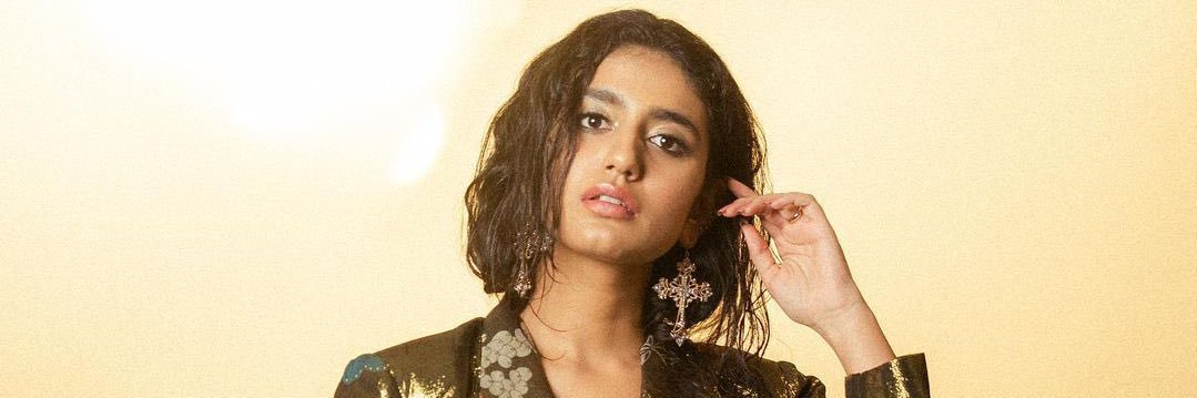 Priya Prakash Varrier's banner