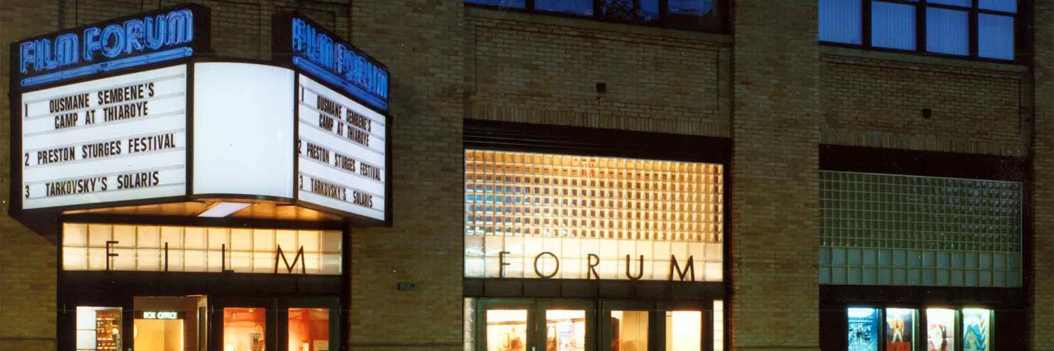 Film Forum's banner