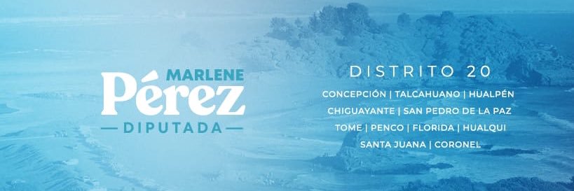 Marlene Pérez Diputada's banner