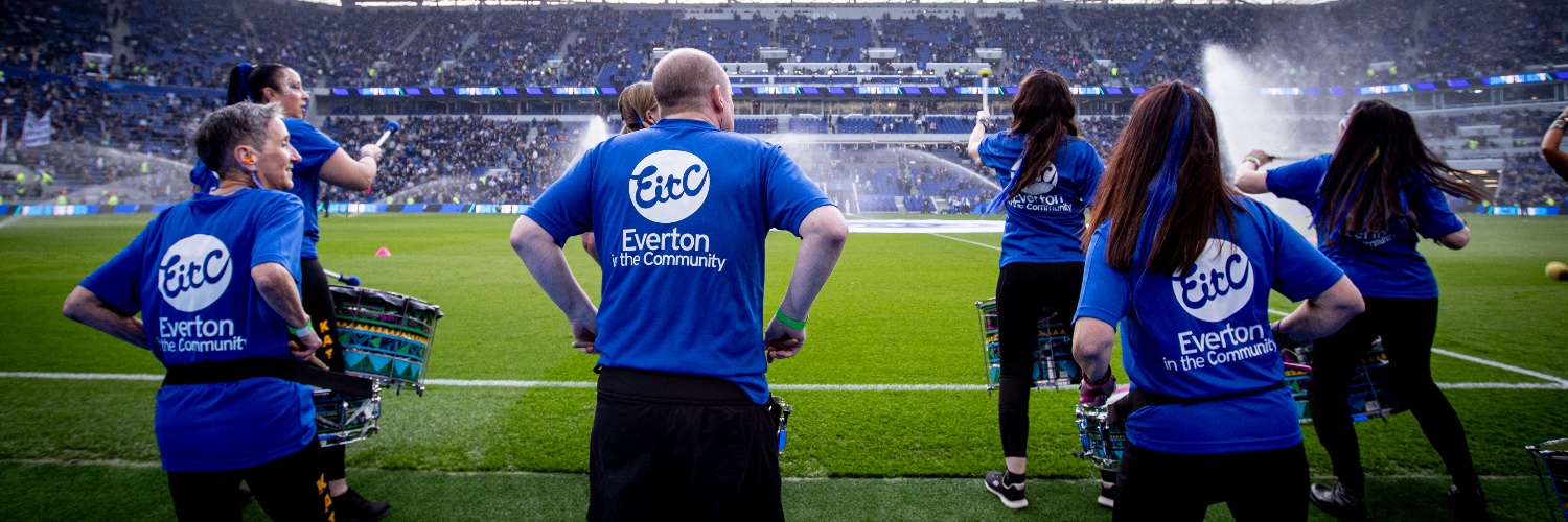 Everton in the Community's banner