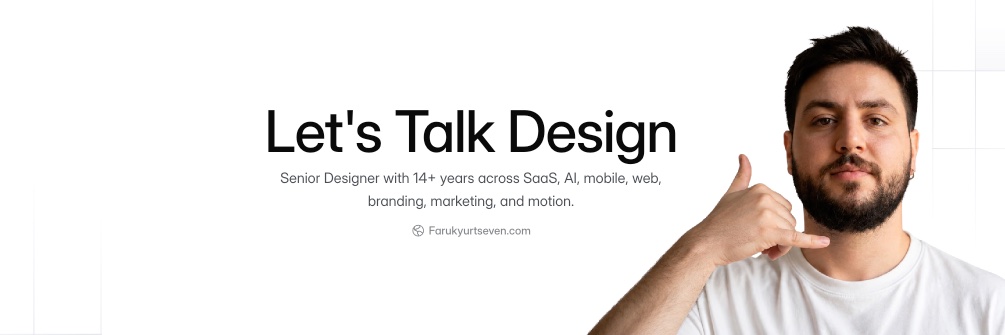 Faruk Yurtseven - Designer's banner