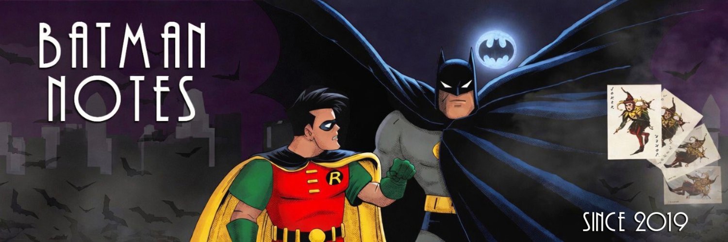 Batman Notes's banner