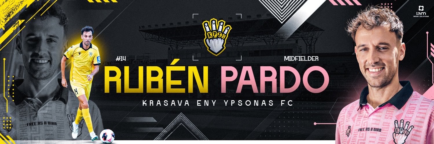 Rubén Pardo's banner