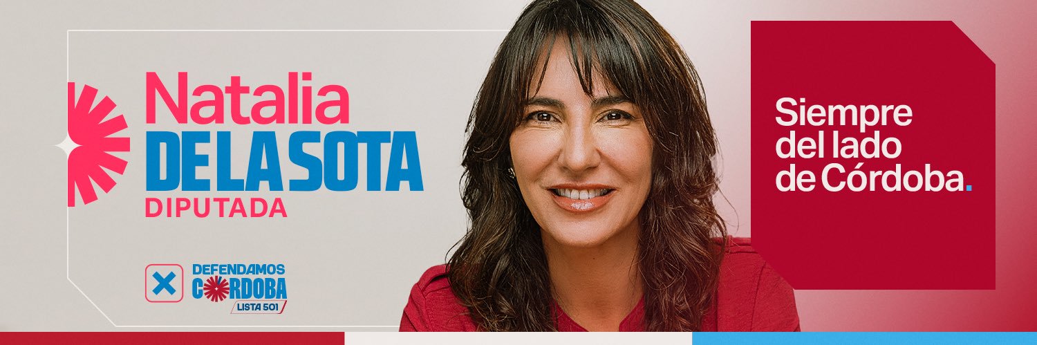 Natalia de la Sota's banner