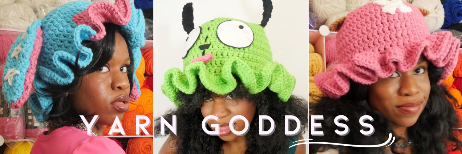 Yarn Goddess @ DragonCon's banner
