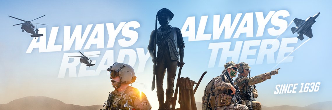 National Guard's banner