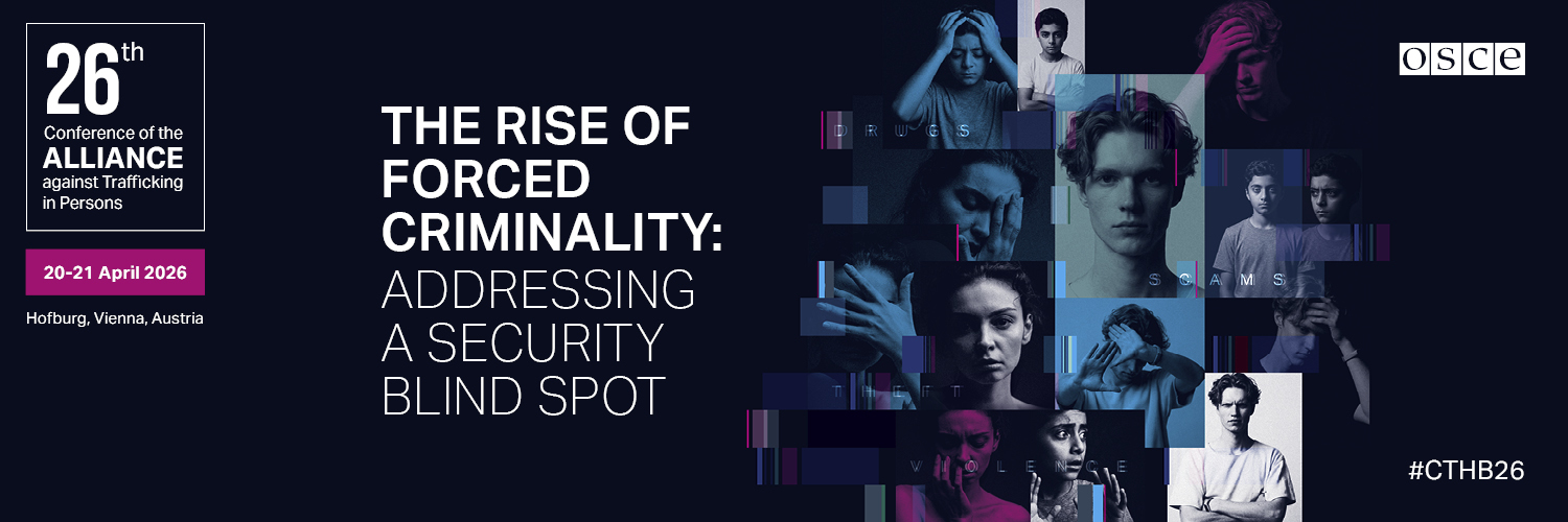 OSCE Anti-Trafficking's banner