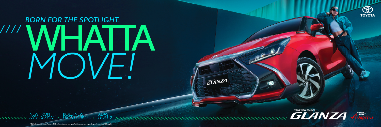 Toyota India's banner