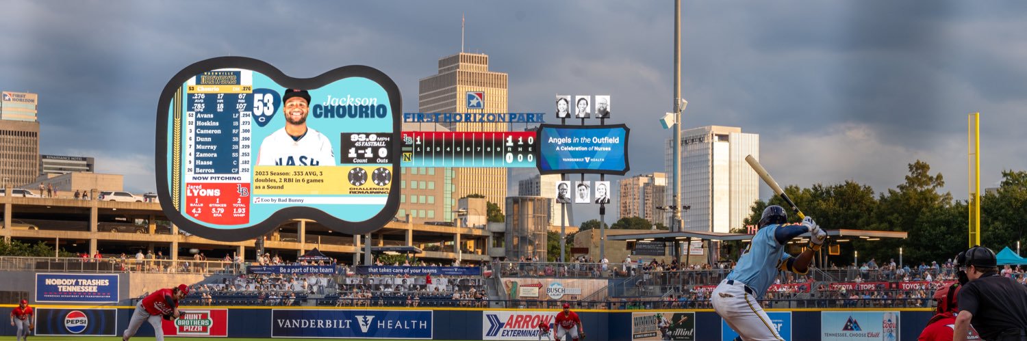 Nashville Sounds's banner