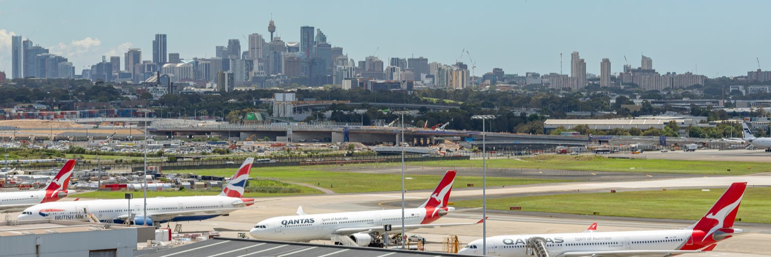 Sydney Airport's banner