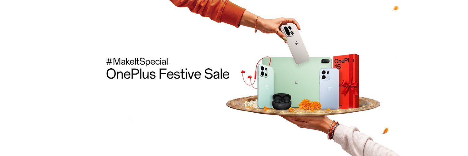OnePlus India's banner