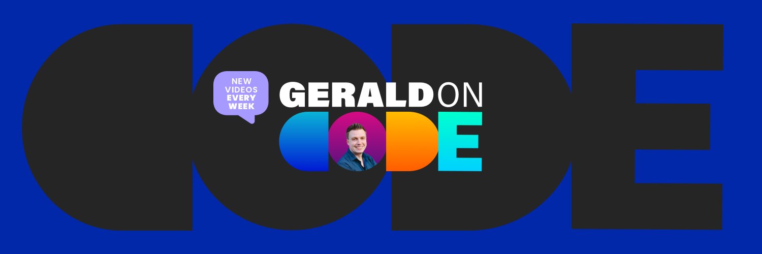 Gerald Versluis's banner
