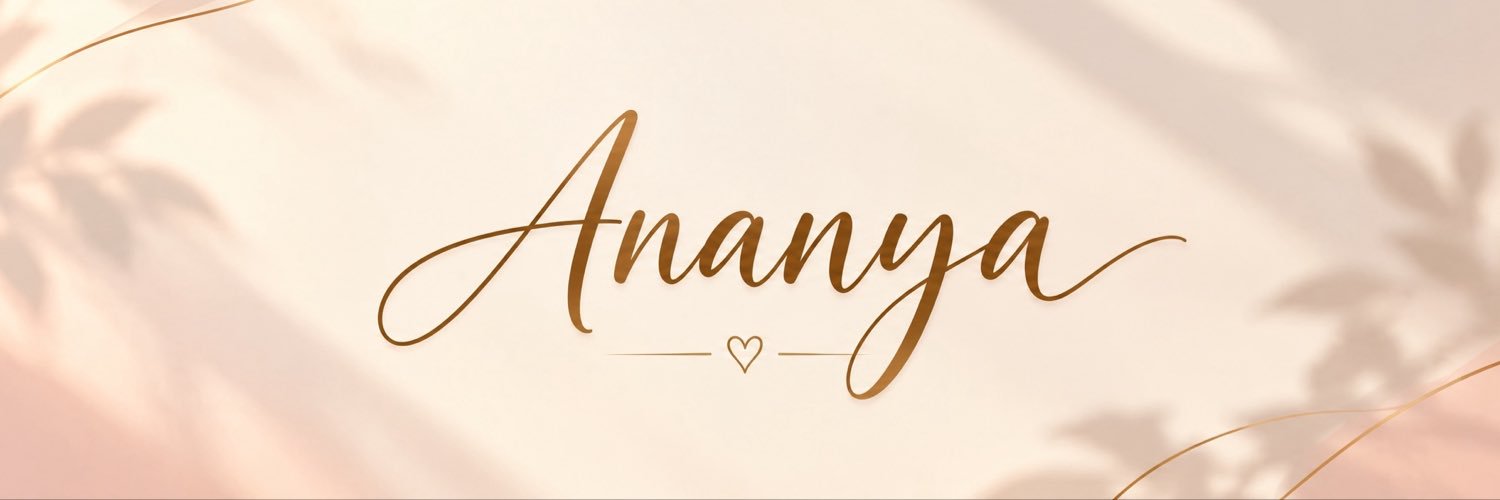 Ananya's banner