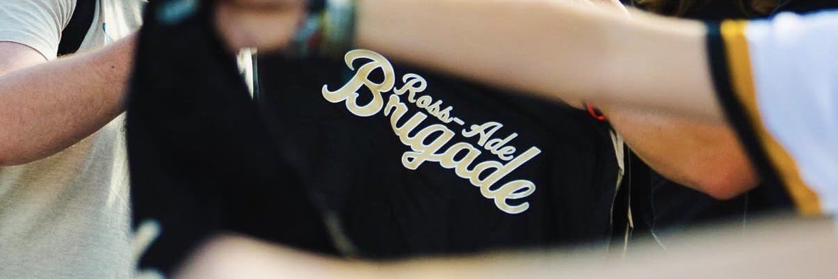 Ross-Ade Brigade's banner