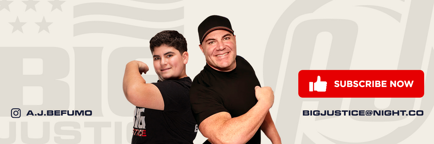 A.J. & Big Justice's banner