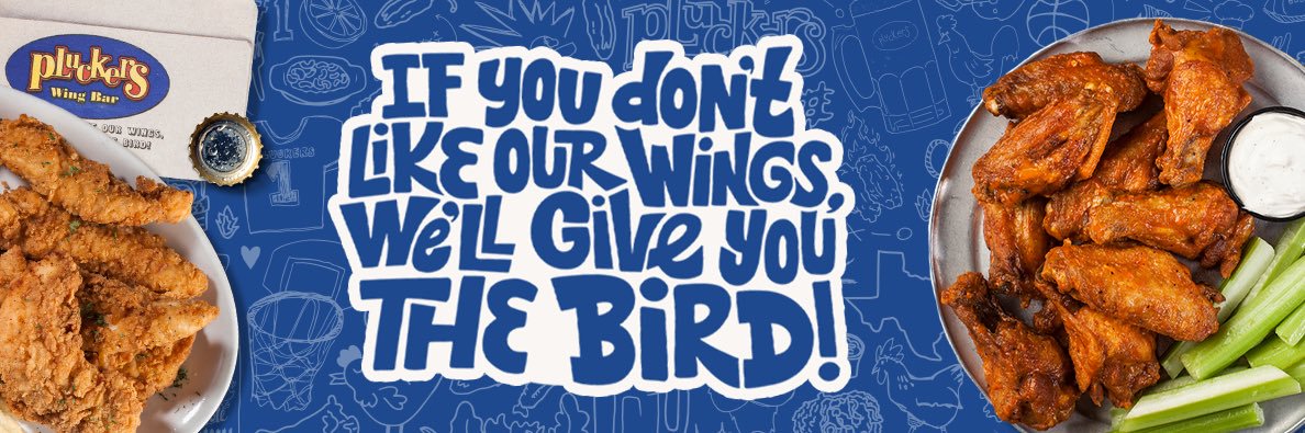 Pluckers Wing Bar's banner