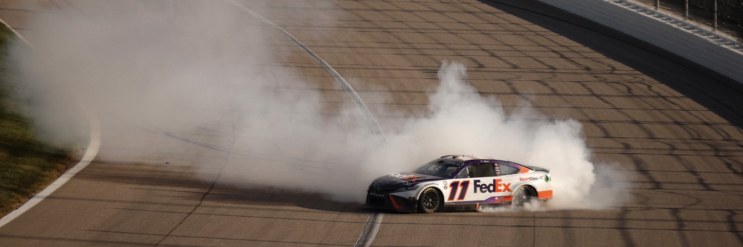 Denny Hamlin's banner