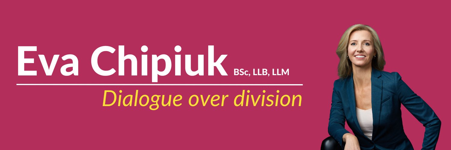 Eva Chipiuk, BSc, LLB, LLM's banner