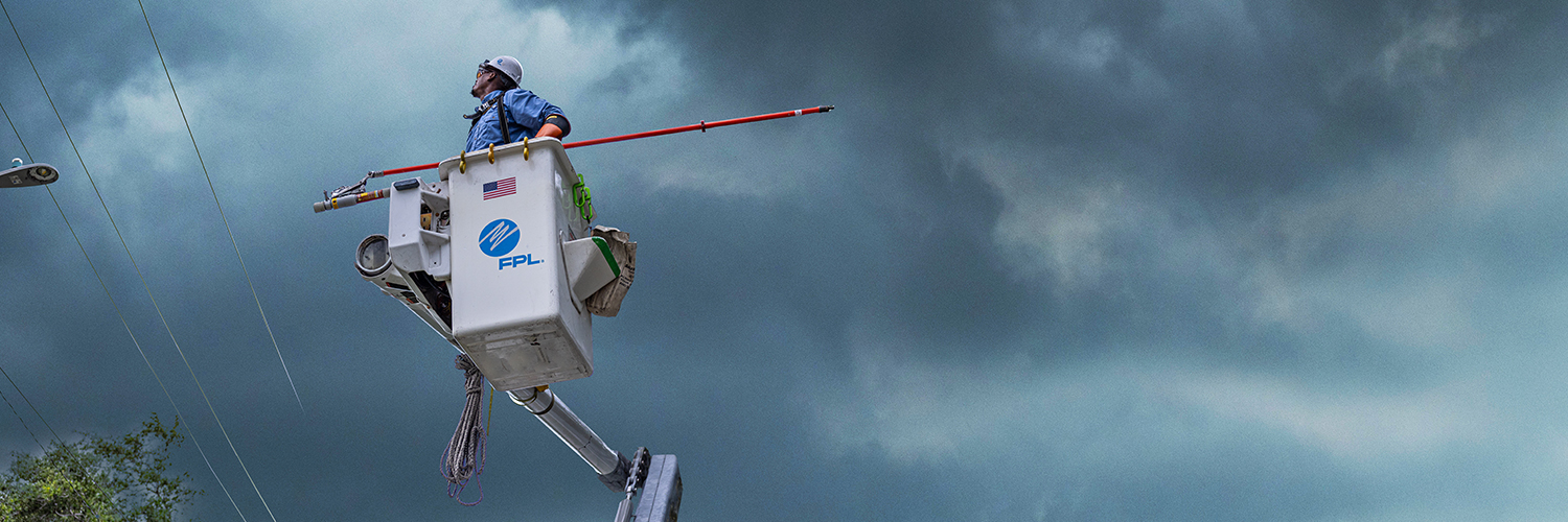 Florida Power & Light's banner