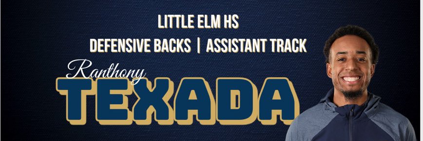Coach Texada's banner