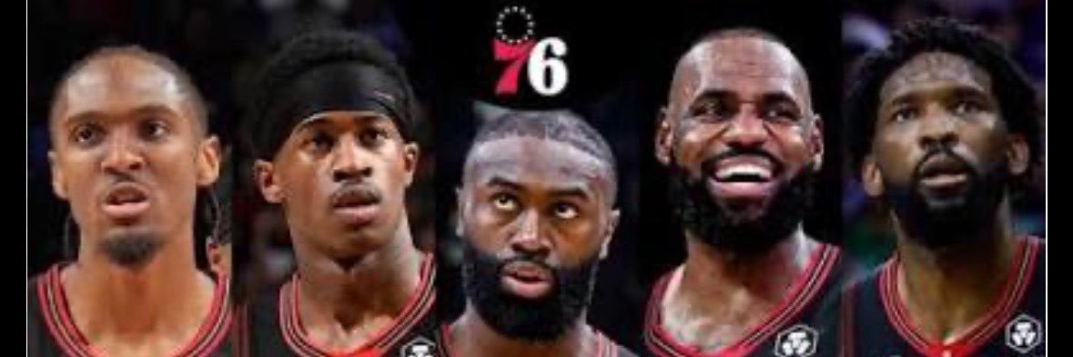 Joel Embiid Truther's banner