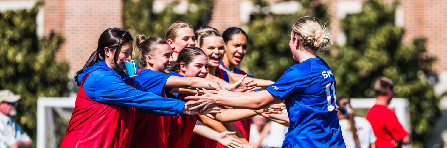 SMU Women's Soccer's banner