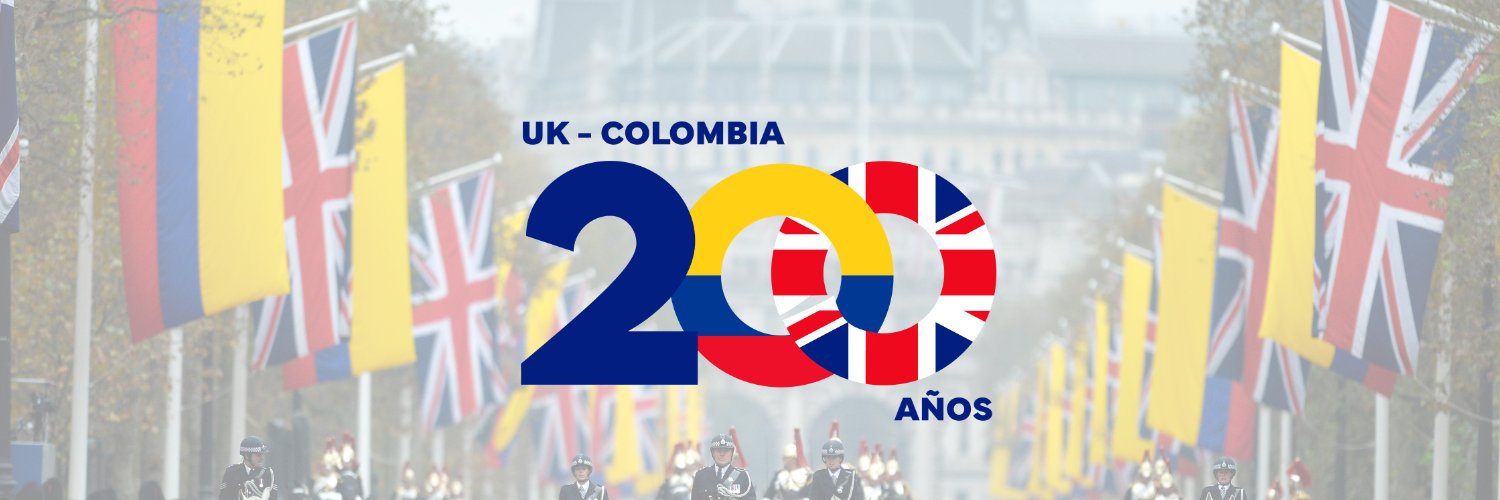 Embajada Británica en Colombia's banner