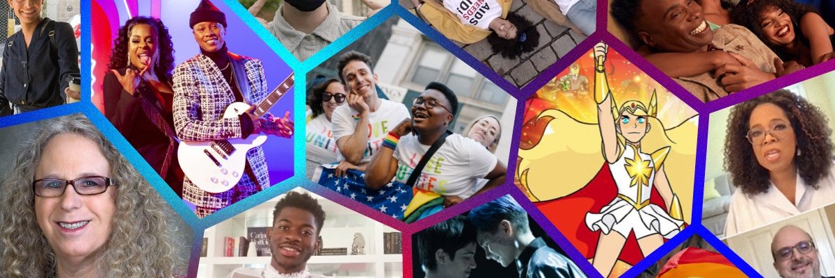 GLAAD's banner