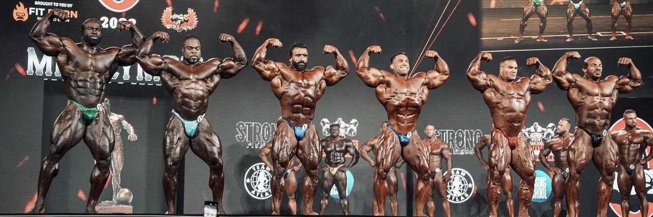 Mr. Olympia LLC's banner