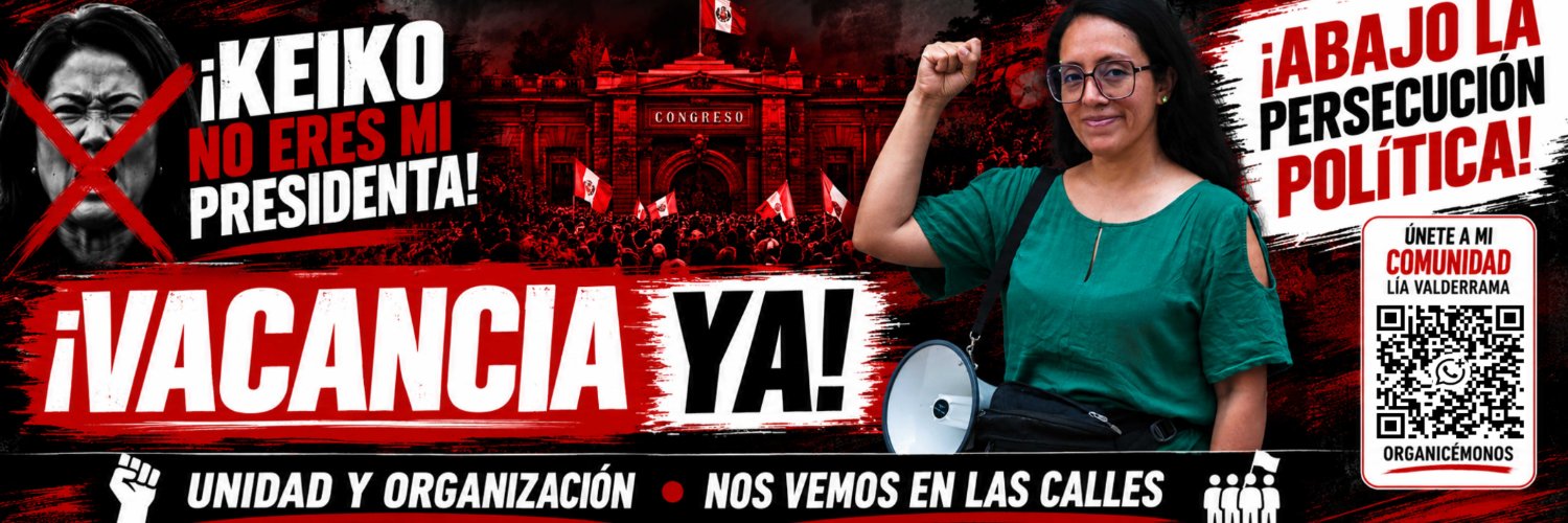Lia Valderrama's banner
