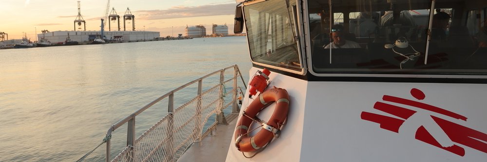 MSF Sea's banner