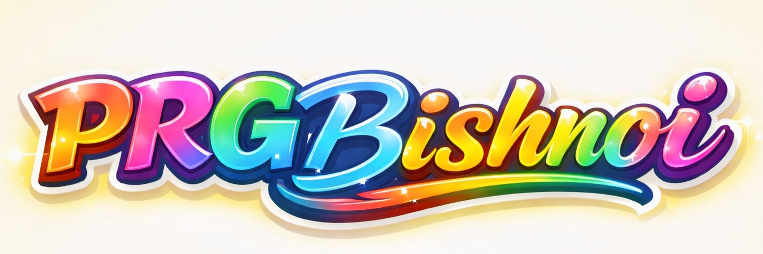 PRG Bishnoi's banner
