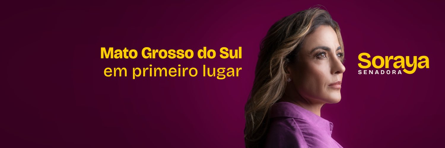 Soraya Thronicke's banner