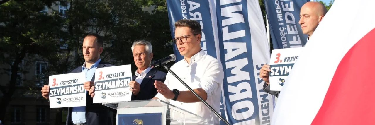Krzysztof Szymański's banner