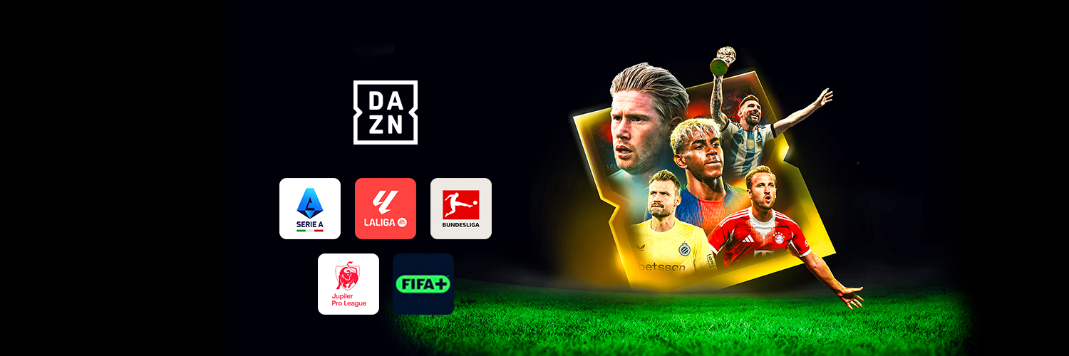 DAZN Football's banner