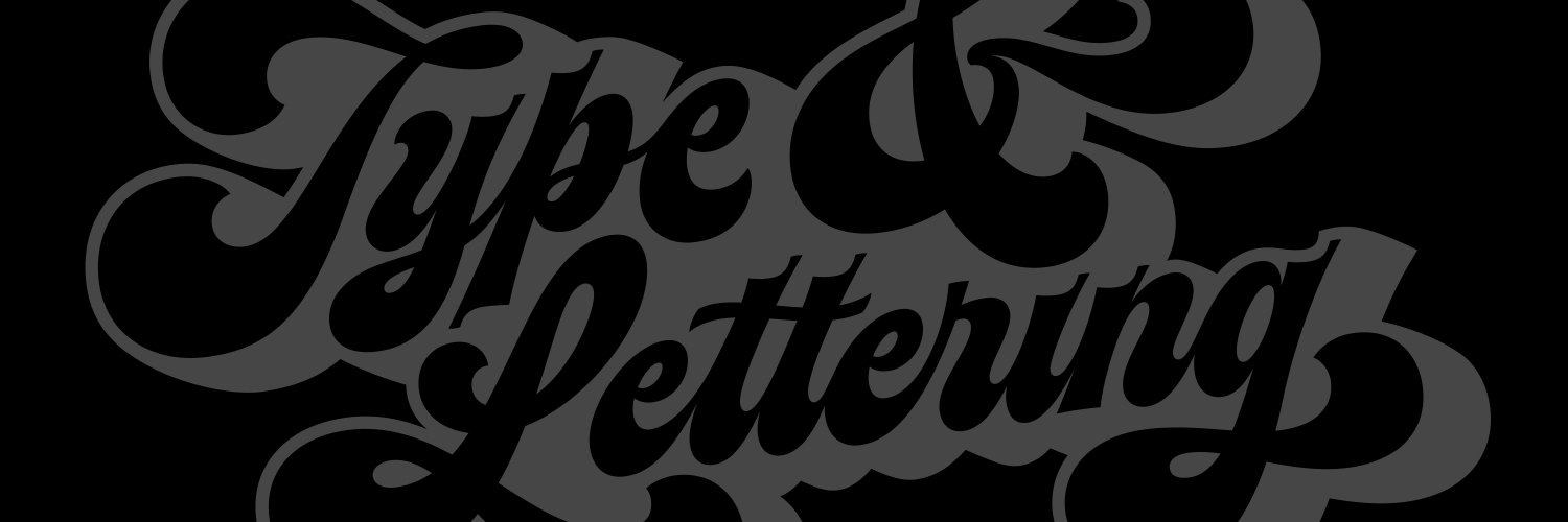 Type and Lettering's banner