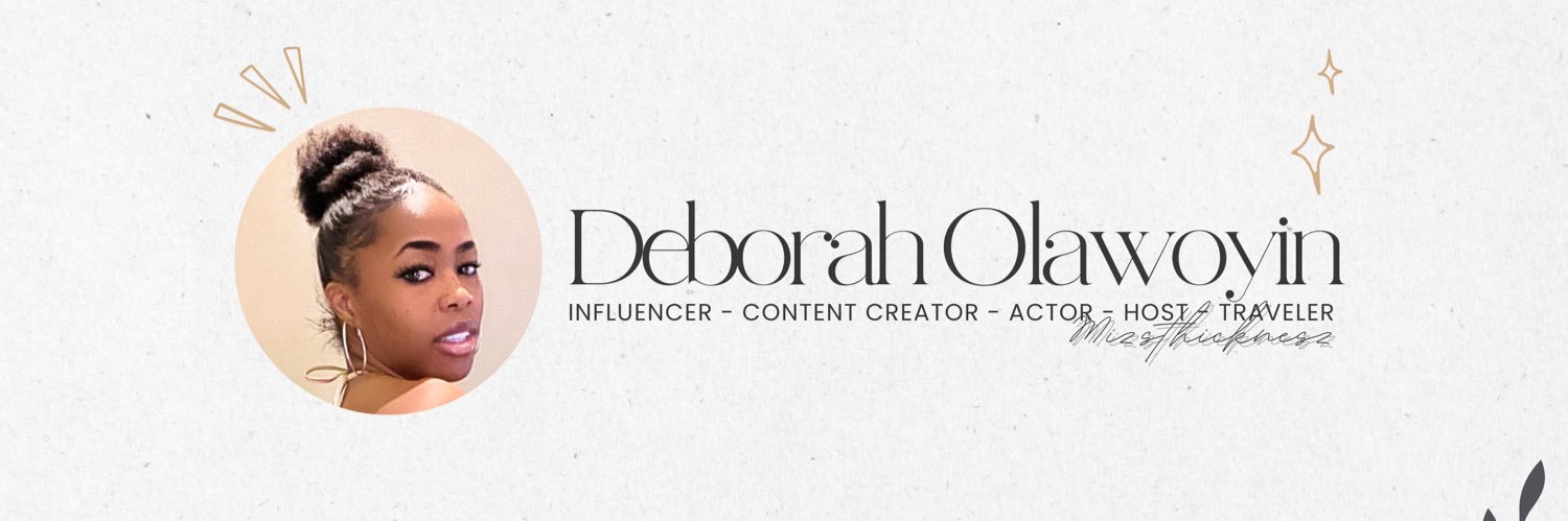 Deborah Olawoyin's banner