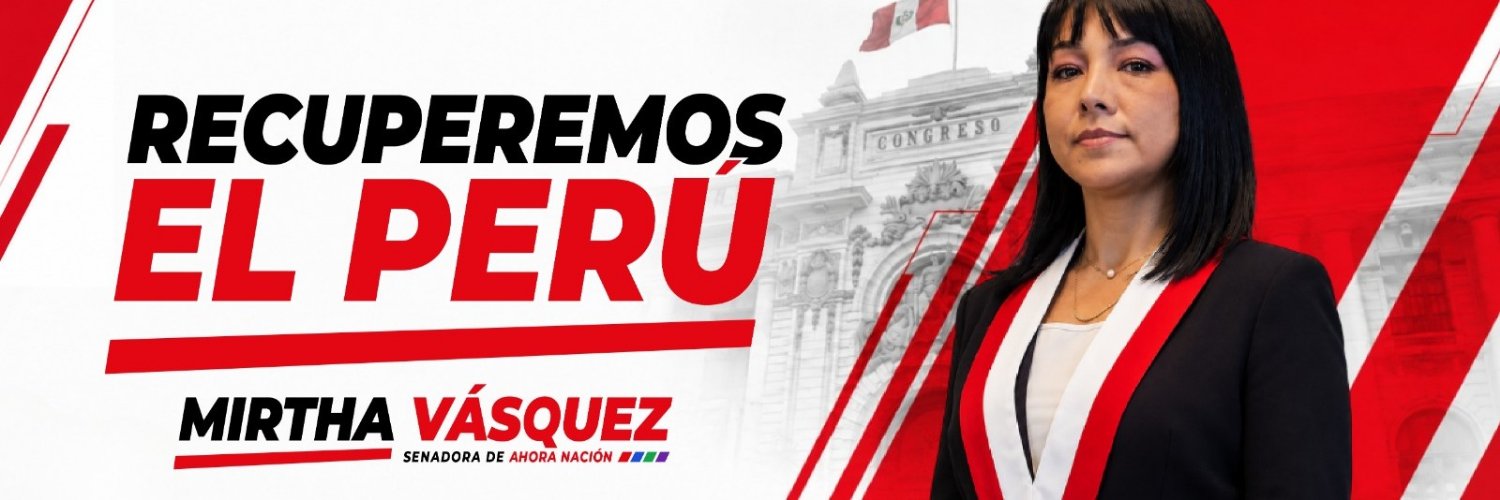 Mirtha Vásquez's banner