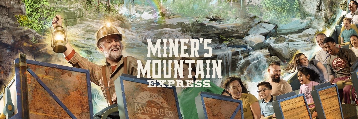 Silver Dollar City's banner