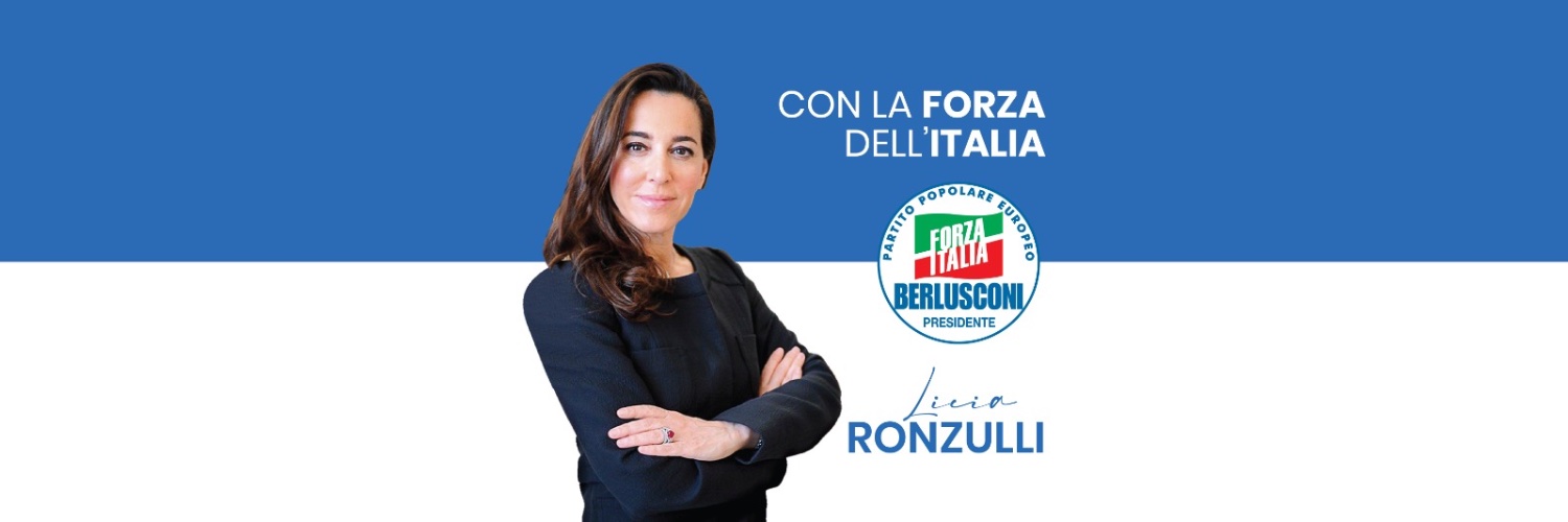 Licia Ronzulli's banner