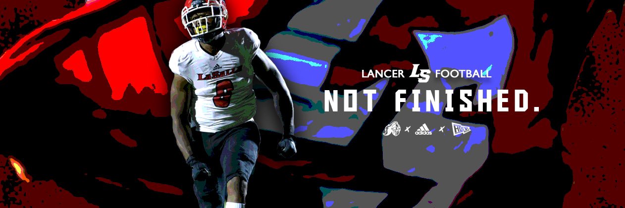 La Salle Football's banner
