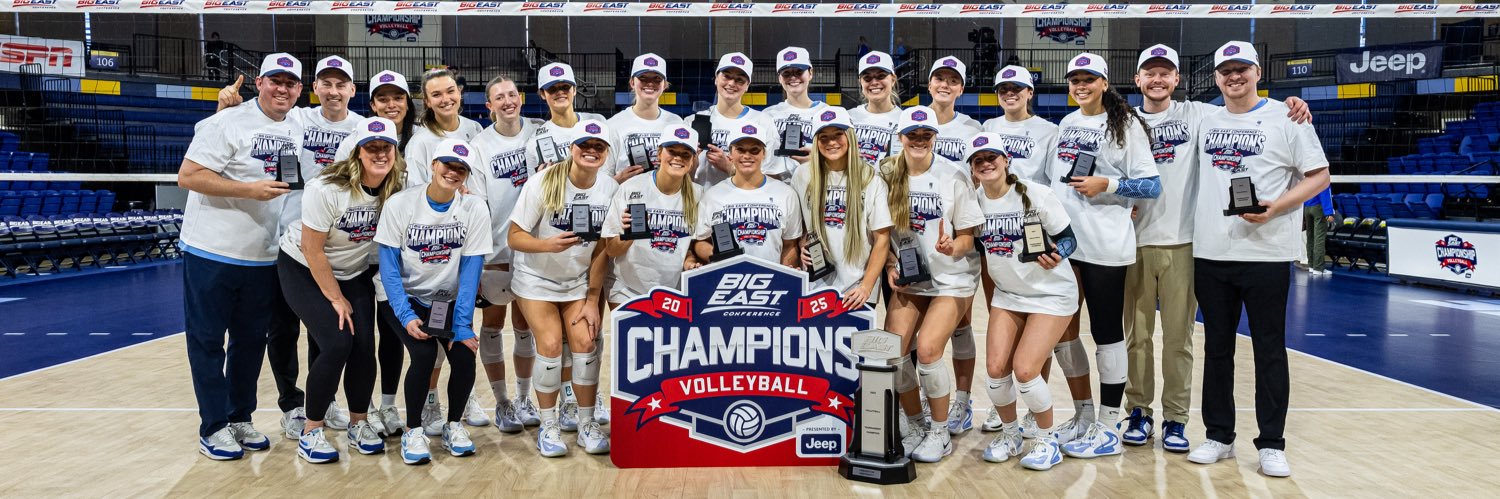 Creighton Volleyball's banner