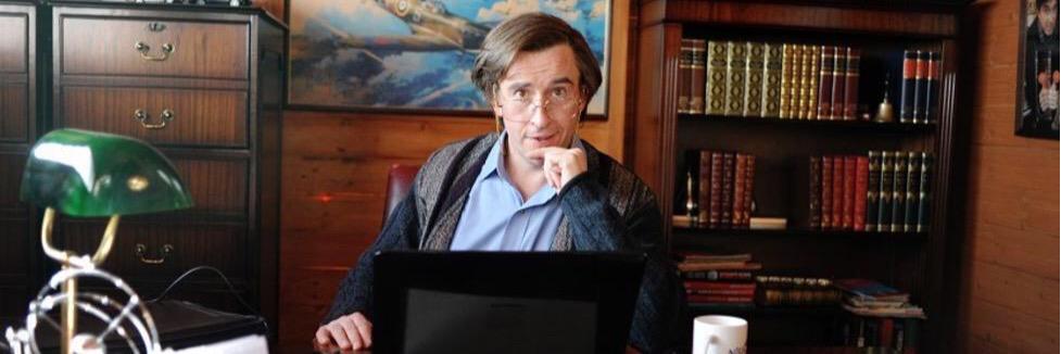 Political Partridge's banner