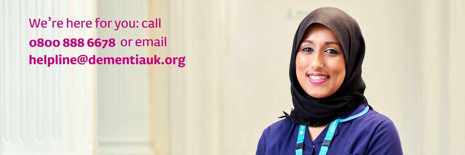 Dementia UK's banner