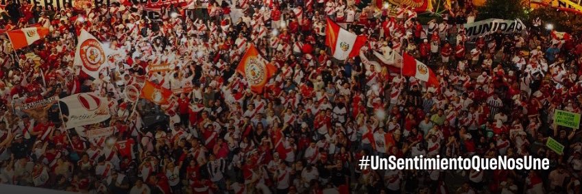 Federación Peruana de Fútbol's banner
